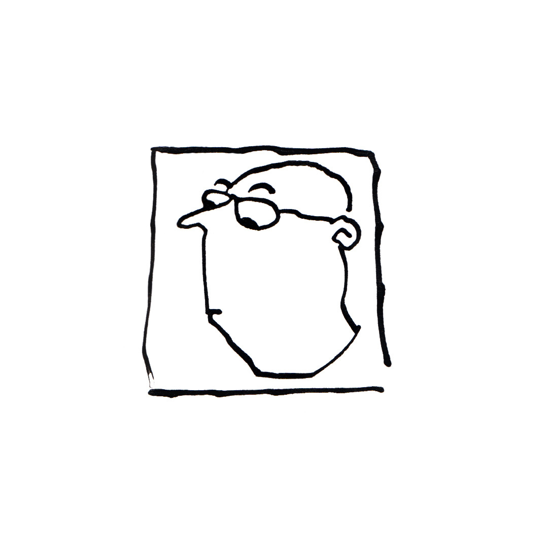 Look Down Cartoon 2 zoon van hout illustration